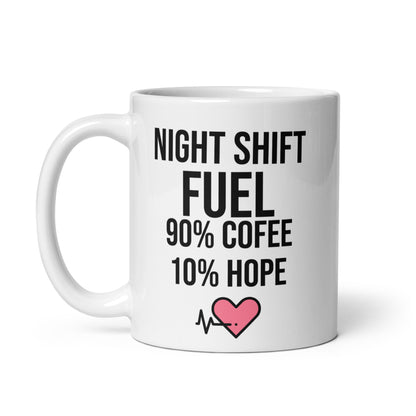 Night Shift Fuel – Nurse Coffee Mug | 11oz