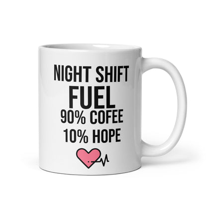 Night Shift Fuel – Nurse Coffee Mug | 11oz